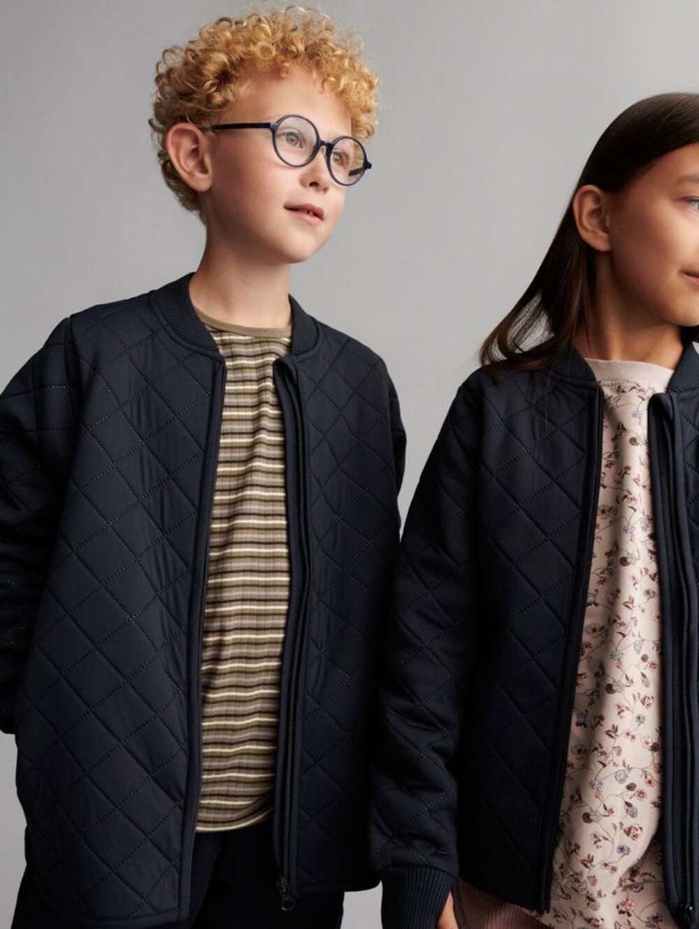 WHEAT Unisex thermo Jacket Loui Navy Blue